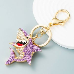 ‼️CLEARANCE PRICE FIRM‼️🎊HP🎊🦈Purple Shark Keychain🦈